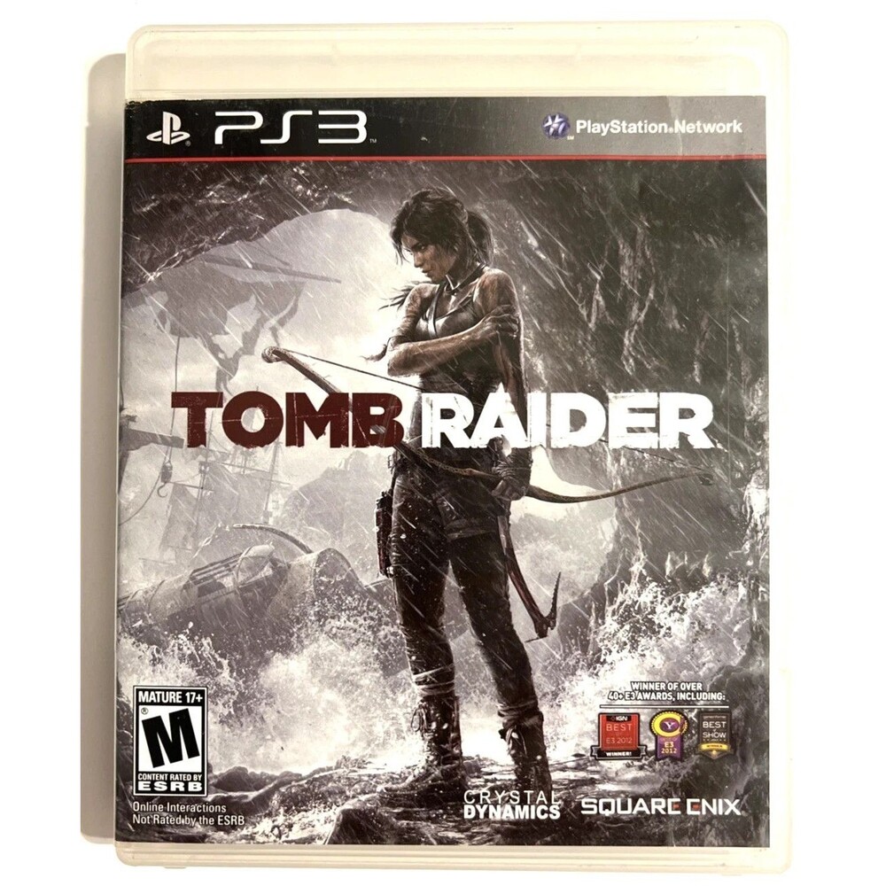 Tomb Raider PS3 With Manual - Tested/Working